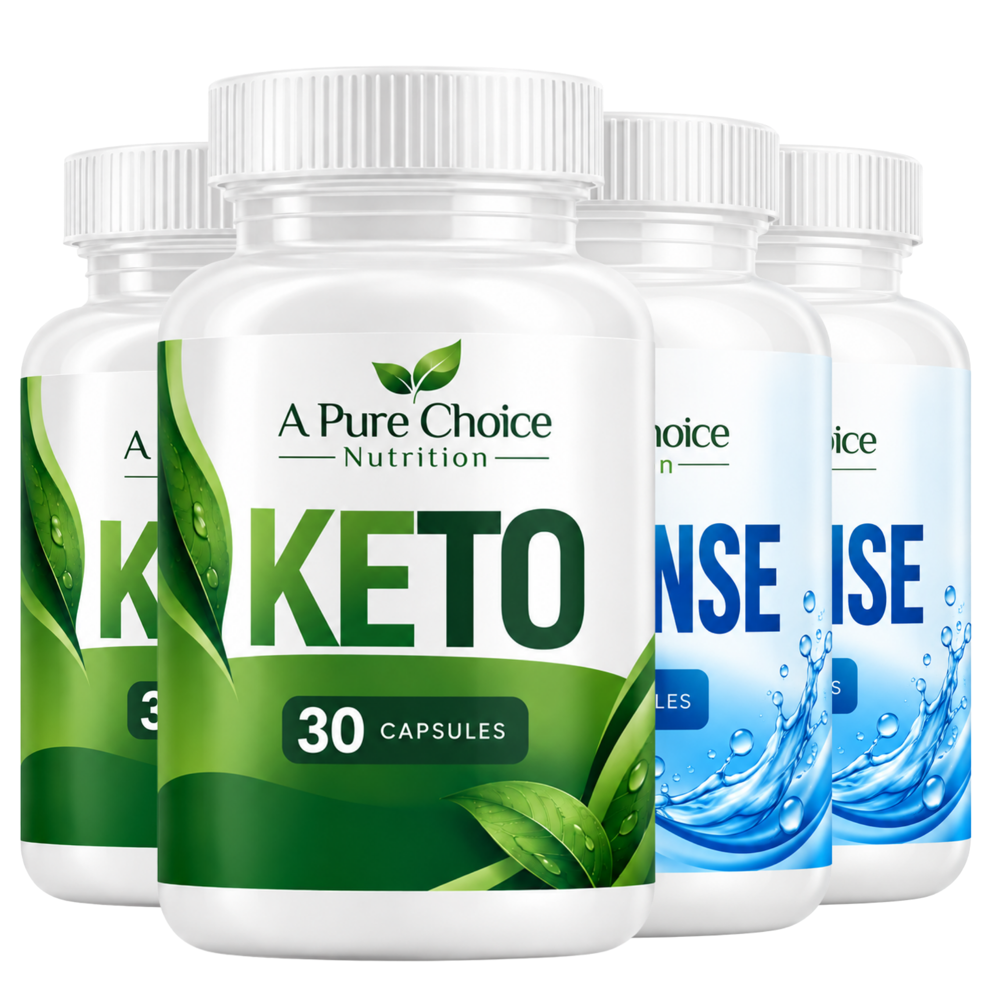 Bundle Package (2 Keto + 2 Cleanse)